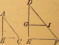 An illustration from Elements of geometry and trigonometry (1886)