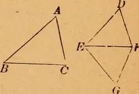 An illustration from Elements of geometry and trigonometry (1886)