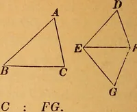 An illustration from Elements of geometry and trigonometry (1886)
