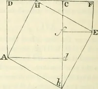An illustration from Elements of geometry for the use of schools (1854)