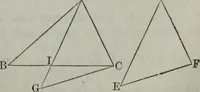 An illustration from Elements of geometry and trigonometry. Revised and adapted to the course of mathematical instruction in the United States (1856)