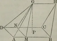 An illustration from Elements of geometry and trigonometry. Revised and adapted to the course of mathematical instruction in the United States (1856)