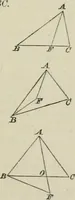 An illustration from Elements of geometry : containing books I to VI and portions of books XI and XII of Euclid, with exercises and notes (1881)