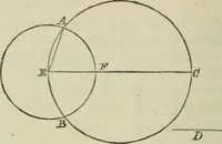 An illustration from Elements of geometry : containing books I to VI and portions of books XI and XII of Euclid, with exercises and notes (1881)