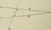 An illustration from Elements of geometry : containing books I to VI and portions of books XI and XII of Euclid, with exercises and notes (1881)