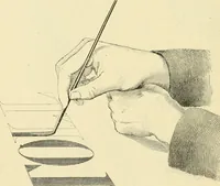 An illustration from Elements of lettering and sign painting; (1899)