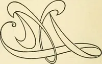 Picture 13 of 59 from Elements of lettering and sign painting; (1899), leaf 44