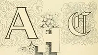 Picture 19 of 59 from Elements of lettering and sign painting; (1899), leaf 48