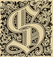 An illustration from Elements of lettering ... A treatise on the history, classification, and practical application of the various styles of letters of the alphabet (1899)