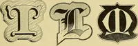 Picture 24 of 64 from Elements of lettering ... A treatise on the history, classification, and practical application of the various styles of letters of the alphabet (1899), leaf 49