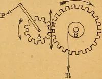 An illustration from Elements of mechanics: treated by means of the differential and integral calculus (1887)