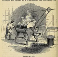 An illustration from Elements of mechanism: elucidating the scientific principles of the practical construction of machines, for the use of schools, and students in mechanical engineering, with numerous specimens of modern machines, remarkable for their utility and ingenuity (1852)
