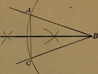 An illustration from Elements of mechanical drawing (1893)