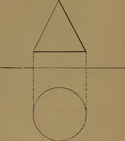 An illustration from Elements of mechanical drawing (1893)
