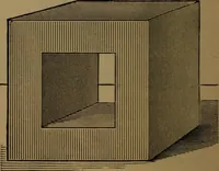 An illustration from Elements of mechanical drawing (1893)