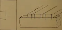 An illustration from Elements of mechanical drawing (1893)