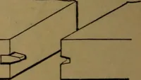 An illustration from Elements of mechanical drawing (1893)