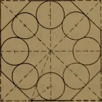 An illustration from Elements of mechanical drawing (1893)