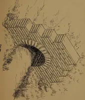 An illustration from Elements of mechanical drawing (1893)
