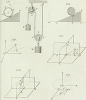 An illustration from The elements of mechanics, comprehending statics and dynamics. With a copious collection of mechanical problems. Intended for the use of mathematical students in schools and universities (1839)