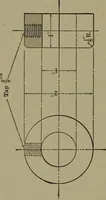 An illustration from Elements of mechanical drawing (1911)