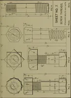 An illustration from Elements of mechanical drawing (1911)