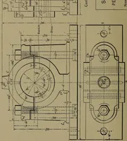 An illustration from Elements of mechanical drawing (1911)