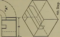 An illustration from Elements of mechanical drawing (1911)