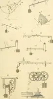 An illustration from The elements of mechanics, comprehending statics and dynamics (1848)