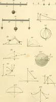 An illustration from The elements of mechanics, comprehending statics and dynamics (1848)