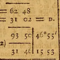 An illustration from The elements of navigation : containing the theory and practice, with all the necessary tables, to which is added, a treatise of marine fortification ... (1754)