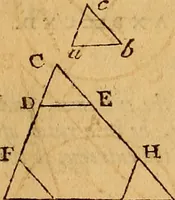An illustration from The elements of navigation : containing the theory and practice, with all the necessary tables, to which is added, a treatise of marine fortification ... (1754)
