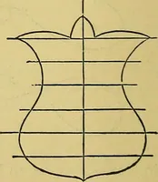 An illustration from Elements of plane and solid free-hand geometrical drawing, with lettering; and some elements of geometrical ornamental design, including the principals of harmonic angular ratios, etc. In three parts ... for draughtsmen and artisans; and teachers and students of industrial and mechanical drawing (1878)
