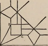 Picture 54 of 73 from Elements of plane and solid free-hand geometrical drawing, with lettering; and some elements of geometrical ornamental design, including the principals of harmonic angular ratios, etc. In three parts ... for draughtsmen and artisans; and teachers and students of industrial and mechanical drawing (1878), leaf 153