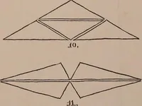 Picture 38 of 73 from Elements of plane and solid free-hand geometrical drawing, with lettering; and some elements of geometrical ornamental design, including the principals of harmonic angular ratios, etc. In three parts ... for draughtsmen and artisans; and teachers and students of industrial and mechanical drawing (1878), leaf 71