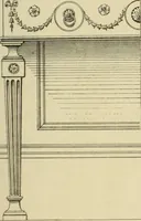 An illustration from Elements of style in furniture and woodwork, being a series of details of the Italian, German Renaissance, Elizabethan, Louis XIVth, Louis XVth, Louis XVIth, Sheraton, Adams, Empire, Chinese, Japanese, and Moresque styles ... for the use of architects, furniture designers, cabinet makers and others (1889)