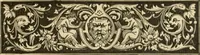 An illustration from Elements of style in furniture and woodwork, being a series of details of the Italian, German Renaissance, Elizabethan, Louis XIVth, Louis XVth, Louis XVIth, Sheraton, Adams, Empire, Chinese, Japanese, and Moresque styles ... for the use of architects, furniture designers, cabinet makers and others (1889)