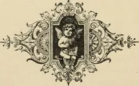An illustration from Elements of style in furniture and woodwork, being a series of details of the Italian, German Renaissance, Elizabethan, Louis XIVth, Louis XVth, Louis XVIth, Sheraton, Adams, Empire, Chinese, Japanese, and Moresque styles ... for the use of architects, furniture designers, cabinet makers and others (1889)