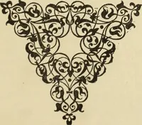 An illustration from Elements of style in furniture and woodwork, being a series of details of the Italian, German Renaissance, Elizabethan, Louis XIVth, Louis XVth, Louis XVIth, Sheraton, Adams, Empire, Chinese, Japanese, and Moresque styles ... for the use of architects, furniture designers, cabinet makers and others (1889)