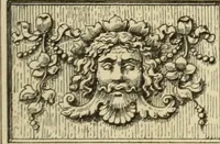 An illustration from Elements of style in furniture and woodwork, being a series of details of the Italian, German Renaissance, Elizabethan, Louis XIVth, Louis XVth, Louis XVIth, Sheraton, Adams, Empire, Chinese, Japanese, and Moresque styles ... for the use of architects, furniture designers, cabinet makers and others (1889)