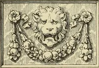An illustration from Elements of style in furniture and woodwork, being a series of details of the Italian, German Renaissance, Elizabethan, Louis XIVth, Louis XVth, Louis XVIth, Sheraton, Adams, Empire, Chinese, Japanese, and Moresque styles ... for the use of architects, furniture designers, cabinet makers and others (1889)