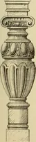 An illustration from Elements of style in furniture and woodwork, being a series of details of the Italian, German Renaissance, Elizabethan, Louis XIVth, Louis XVth, Louis XVIth, Sheraton, Adams, Empire, Chinese, Japanese, and Moresque styles ... for the use of architects, furniture designers, cabinet makers and others (1889)