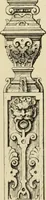 An illustration from Elements of style in furniture and woodwork, being a series of details of the Italian, German Renaissance, Elizabethan, Louis XIVth, Louis XVth, Louis XVIth, Sheraton, Adams, Empire, Chinese, Japanese, and Moresque styles ... for the use of architects, furniture designers, cabinet makers and others (1889)