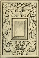 An illustration from Elements of style in furniture and woodwork, being a series of details of the Italian, German Renaissance, Elizabethan, Louis XIVth, Louis XVth, Louis XVIth, Sheraton, Adams, Empire, Chinese, Japanese, and Moresque styles ... for the use of architects, furniture designers, cabinet makers and others (1889)