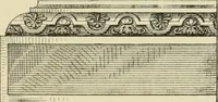 An illustration from Elements of style in furniture and woodwork, being a series of details of the Italian, German Renaissance, Elizabethan, Louis XIVth, Louis XVth, Louis XVIth, Sheraton, Adams, Empire, Chinese, Japanese, and Moresque styles ... for the use of architects, furniture designers, cabinet makers and others (1889)