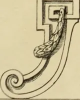 An illustration from Elements of style in furniture and woodwork, being a series of details of the Italian, German Renaissance, Elizabethan, Louis XIVth, Louis XVth, Louis XVIth, Sheraton, Adams, Empire, Chinese, Japanese, and Moresque styles ... for the use of architects, furniture designers, cabinet makers and others (1889)