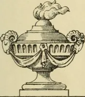An illustration from Elements of style in furniture and woodwork, being a series of details of the Italian, German Renaissance, Elizabethan, Louis XIVth, Louis XVth, Louis XVIth, Sheraton, Adams, Empire, Chinese, Japanese, and Moresque styles ... for the use of architects, furniture designers, cabinet makers and others (1889)