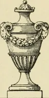 An illustration from Elements of style in furniture and woodwork, being a series of details of the Italian, German Renaissance, Elizabethan, Louis XIVth, Louis XVth, Louis XVIth, Sheraton, Adams, Empire, Chinese, Japanese, and Moresque styles ... for the use of architects, furniture designers, cabinet makers and others (1889)