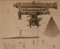 An illustration from Elements of surveying and levelling; with descriptions of the instruments and the necessary tables (1870)
