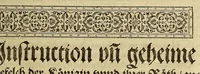 An illustration from Elisabethen der Königin inn Engellandt, vnd Irrlandt, &c. : Edict, den neun vnd zweyntzigisten Nouembris dess fünfftzehenhundert ein vnd neuntzigsten Jars zu Londra öffentlich publiciert. (1593)
